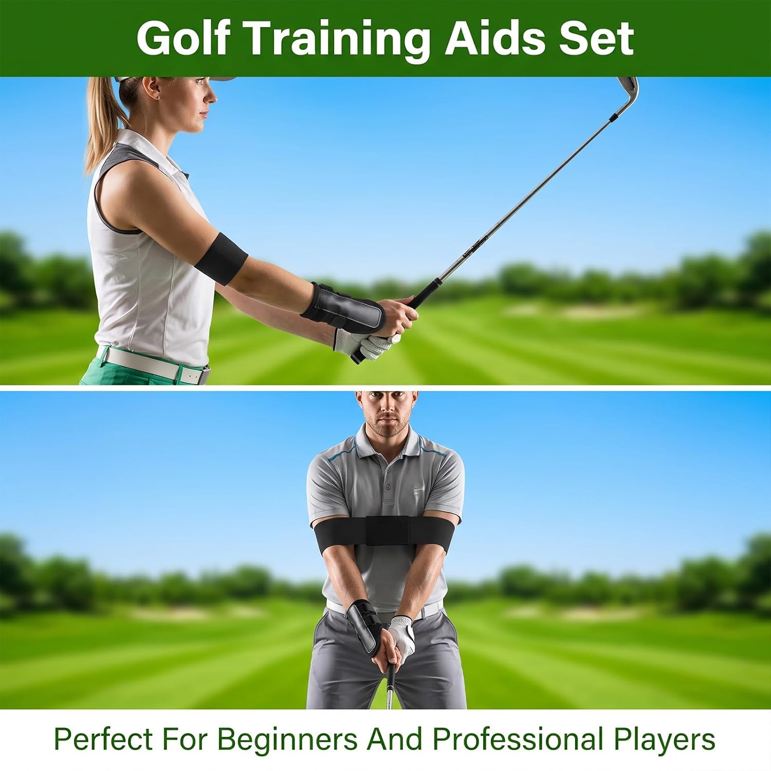 Golf Wrist Training Aid Golf Training Aid Arm Band Wrist Trainer