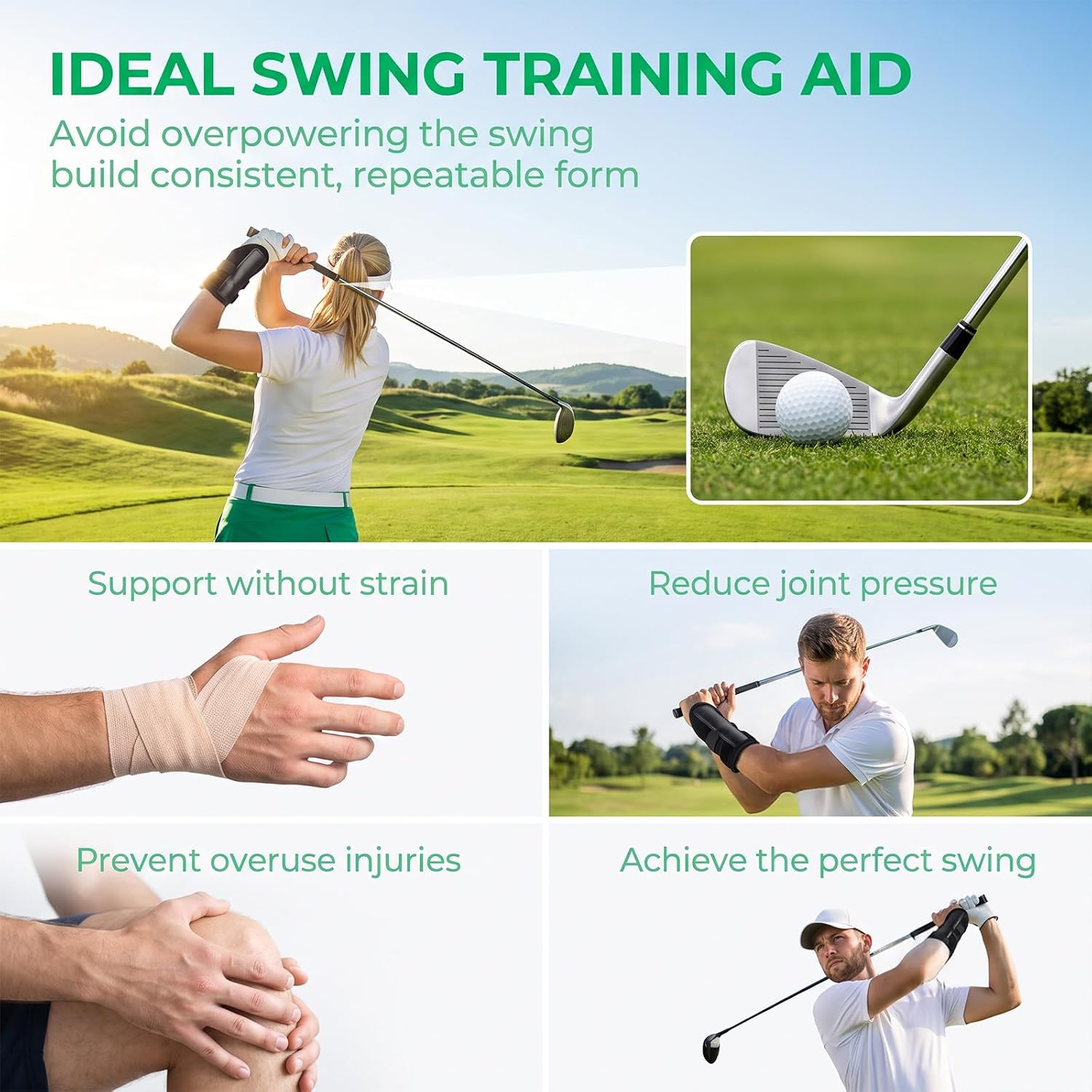 Golf Wrist Training Aid Golf Training Aid Arm Band Wrist Trainer