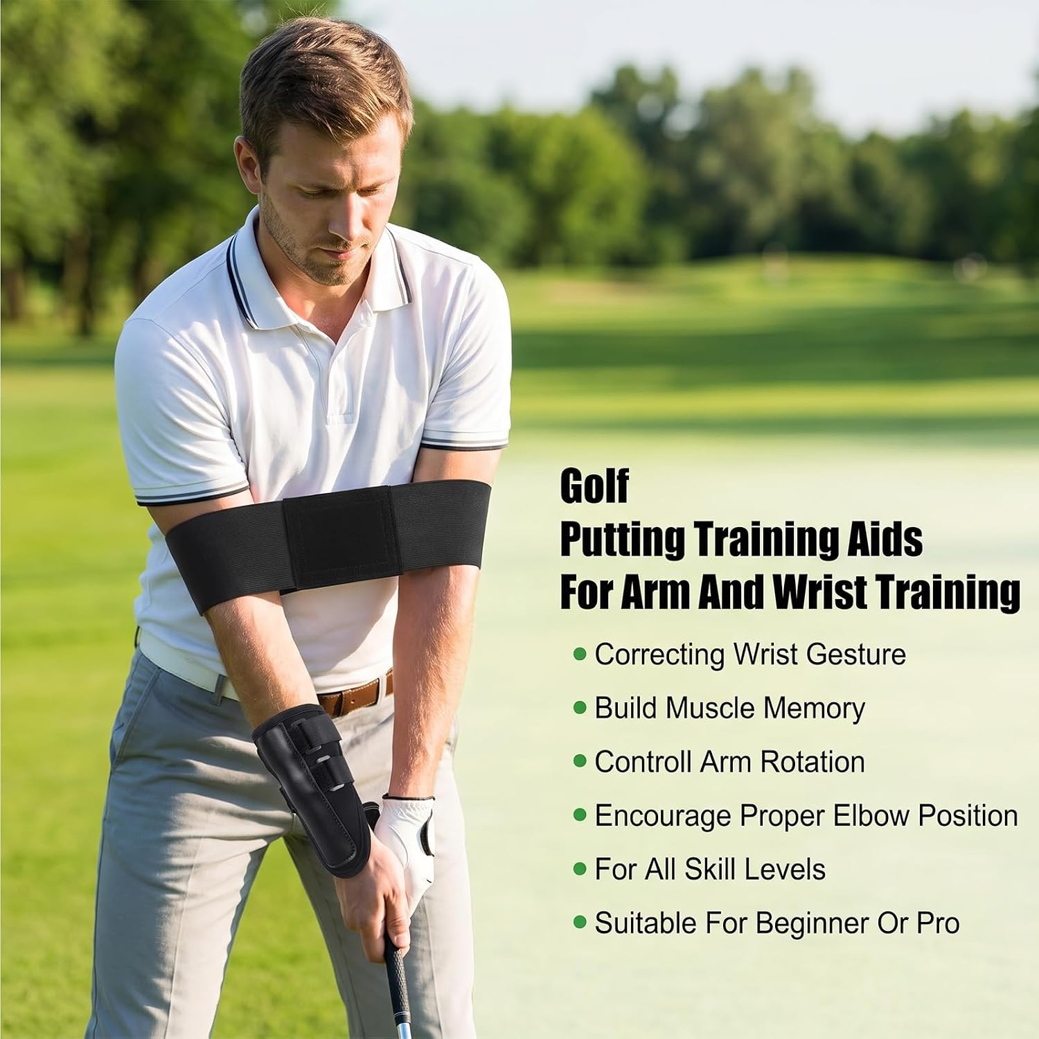 Golf Wrist Training Aid Golf Training Aid Arm Band Wrist Trainer