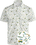 Golf Shirts for Men Moisture Wicking Golf Polo Shirts Quick Dry Short Sleeve Polo Shirts for Men